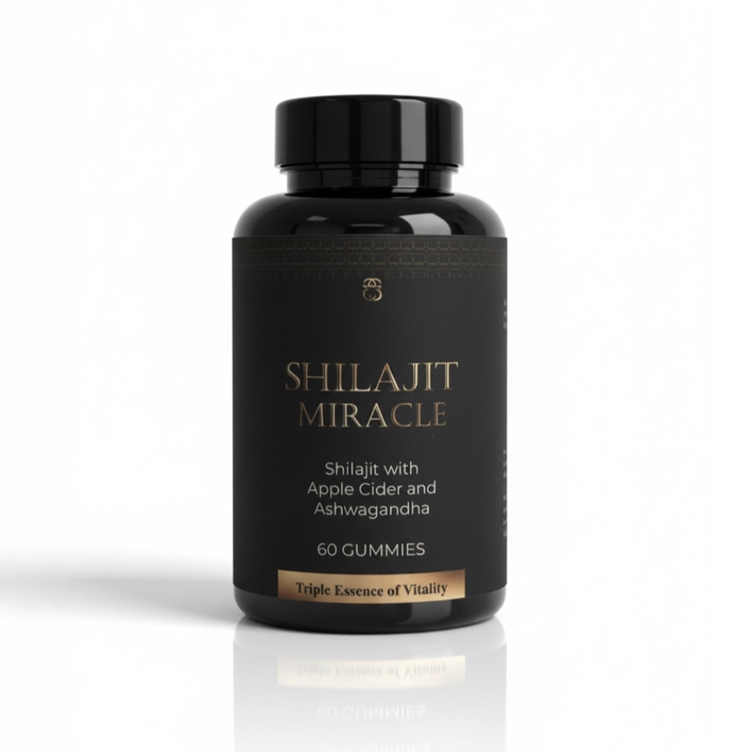 Shilajit Miracle 60 Gummies - Apple Cider and Ashwaganda