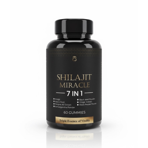 Shilajit Miracle 60 Gummies - 7 in 1