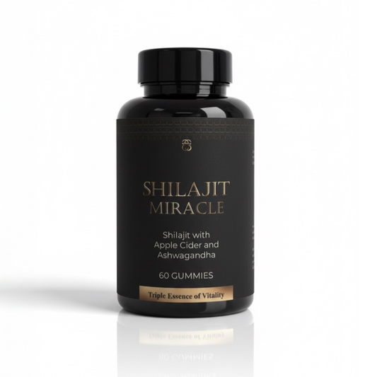 Shilajit Miracle 60 Gummies - Apple Cider and Ashwaganda